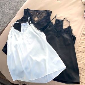 Set of 3 Lace Camisoles
